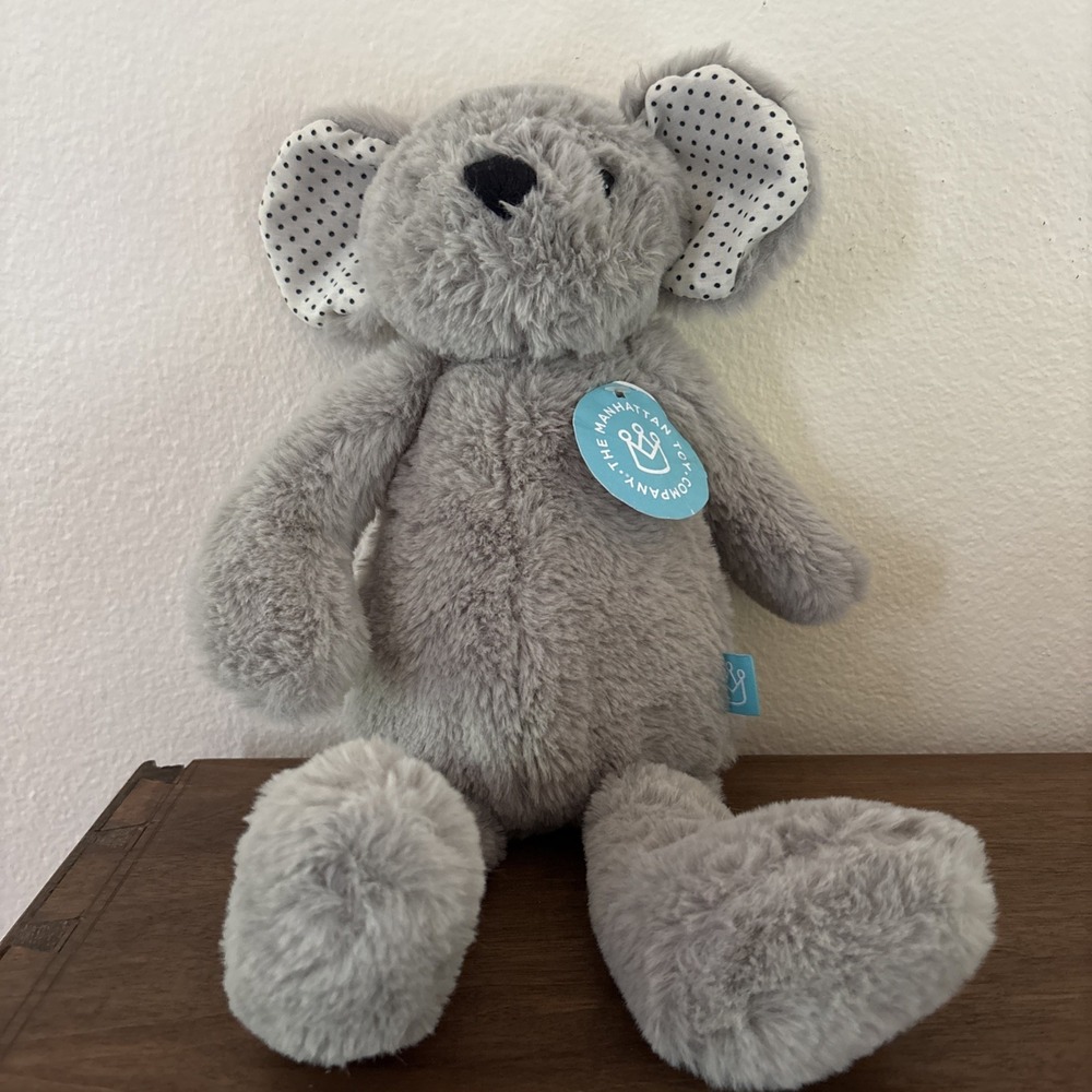 Manhattan Toy Company Pattern Pals MOUSE Preowned With Tags